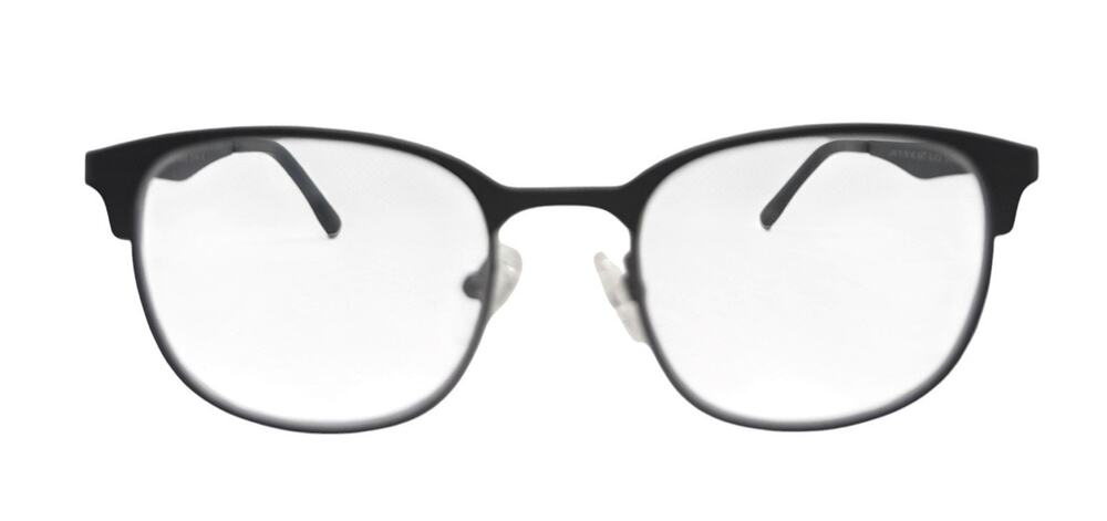 EDITOR LIAM MATTE BLACK CHARCOAL AUTHENTIC EYEGLASSES FRAMES 51-18-140